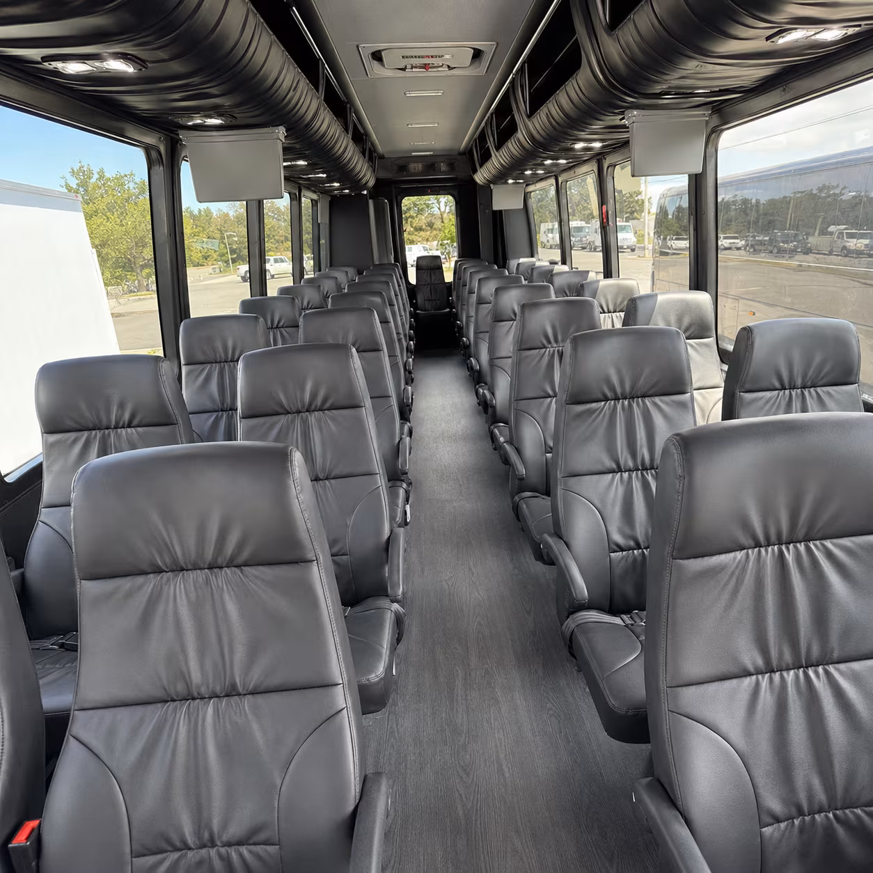15-35 Passenger Minibus Interior