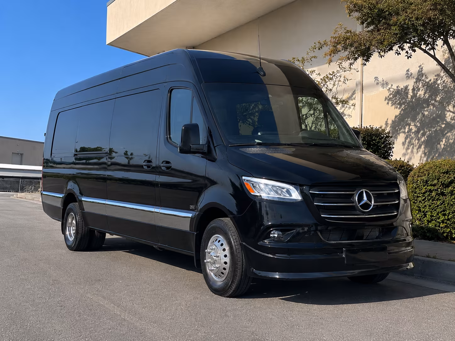 Manchester School Event Transportation party bus exterior