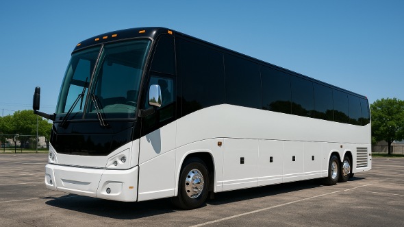 Exterior of Charter Bus Company Haverhill's 40 Passenger Party Bus in Haverhill