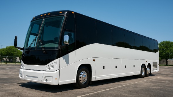 Exterior of Charter Bus Company Revere's 40 Passenger Party Bus in Revere