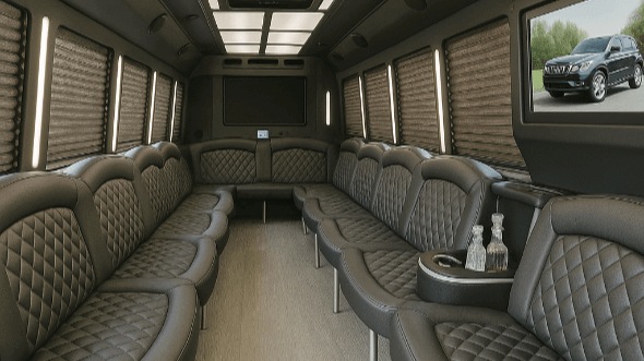 manchester 20 passenger party bus rental