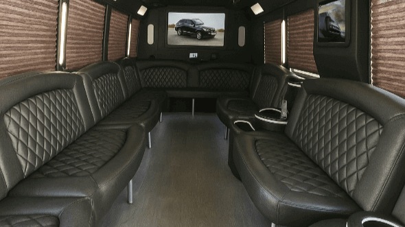 manchester 28 passenger party bus rental