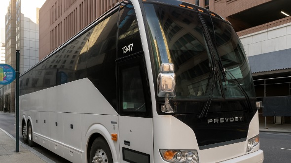 manchester concert transportation charter bus rental